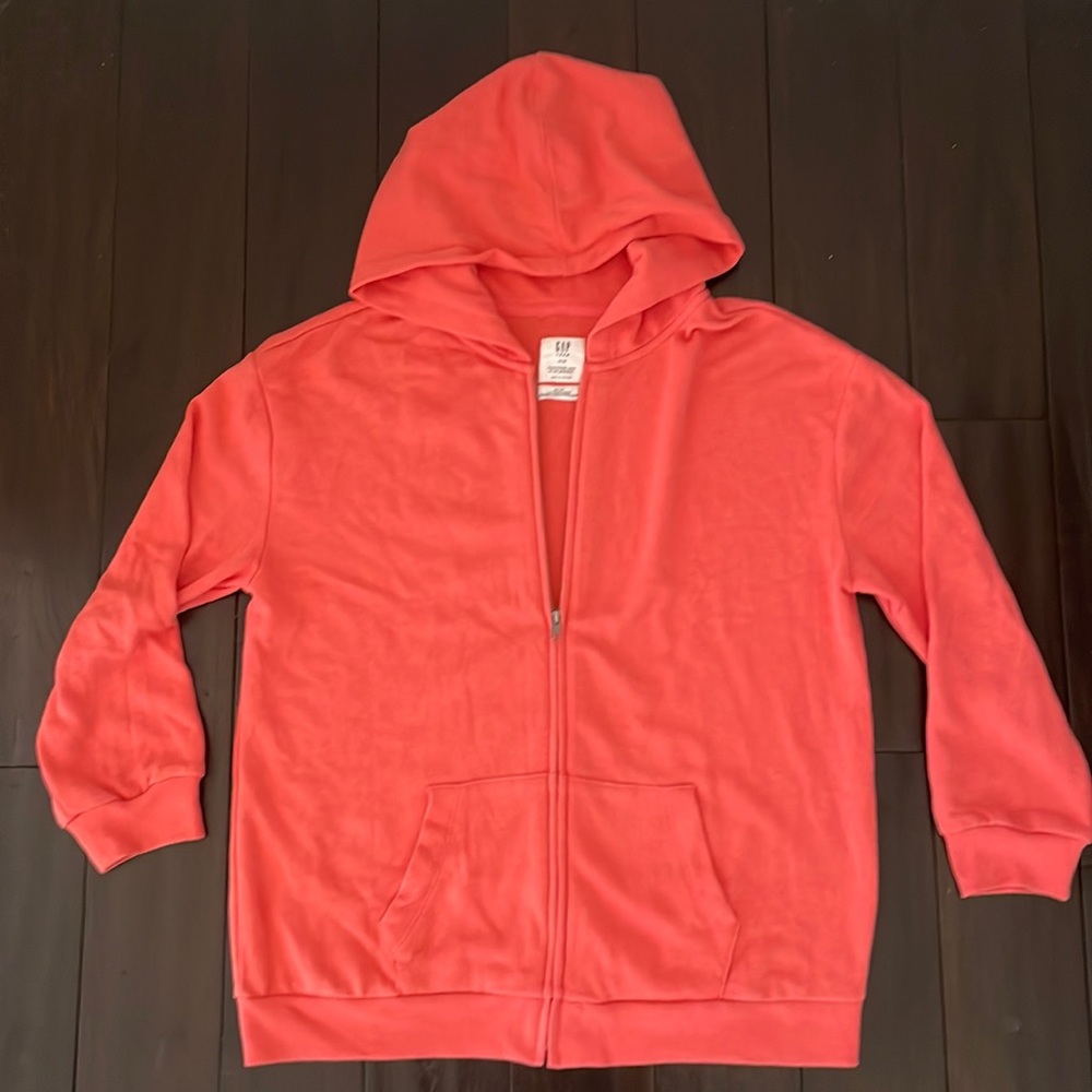 Gap Teen girls oversized full zip hoodie